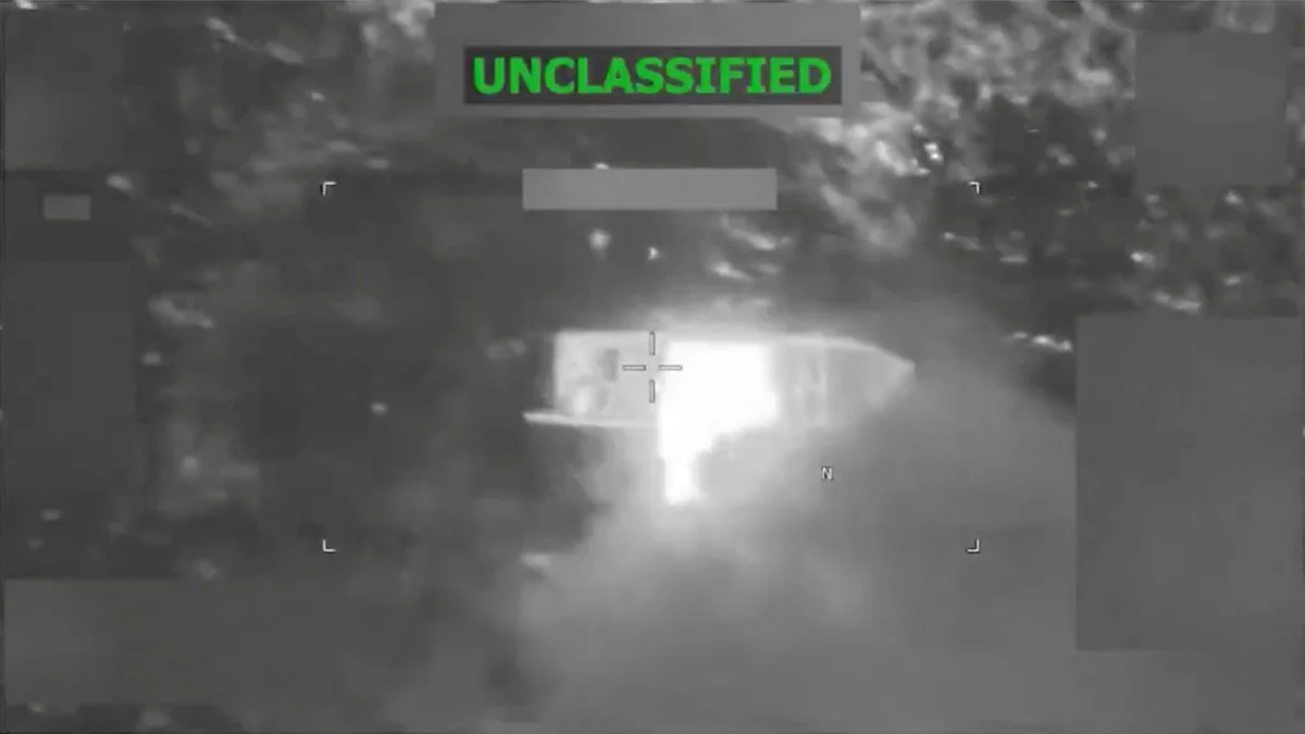 ABŞ ordusu Sakit okeanda narkotik daşıyan gəmiyə zərbə endirdi