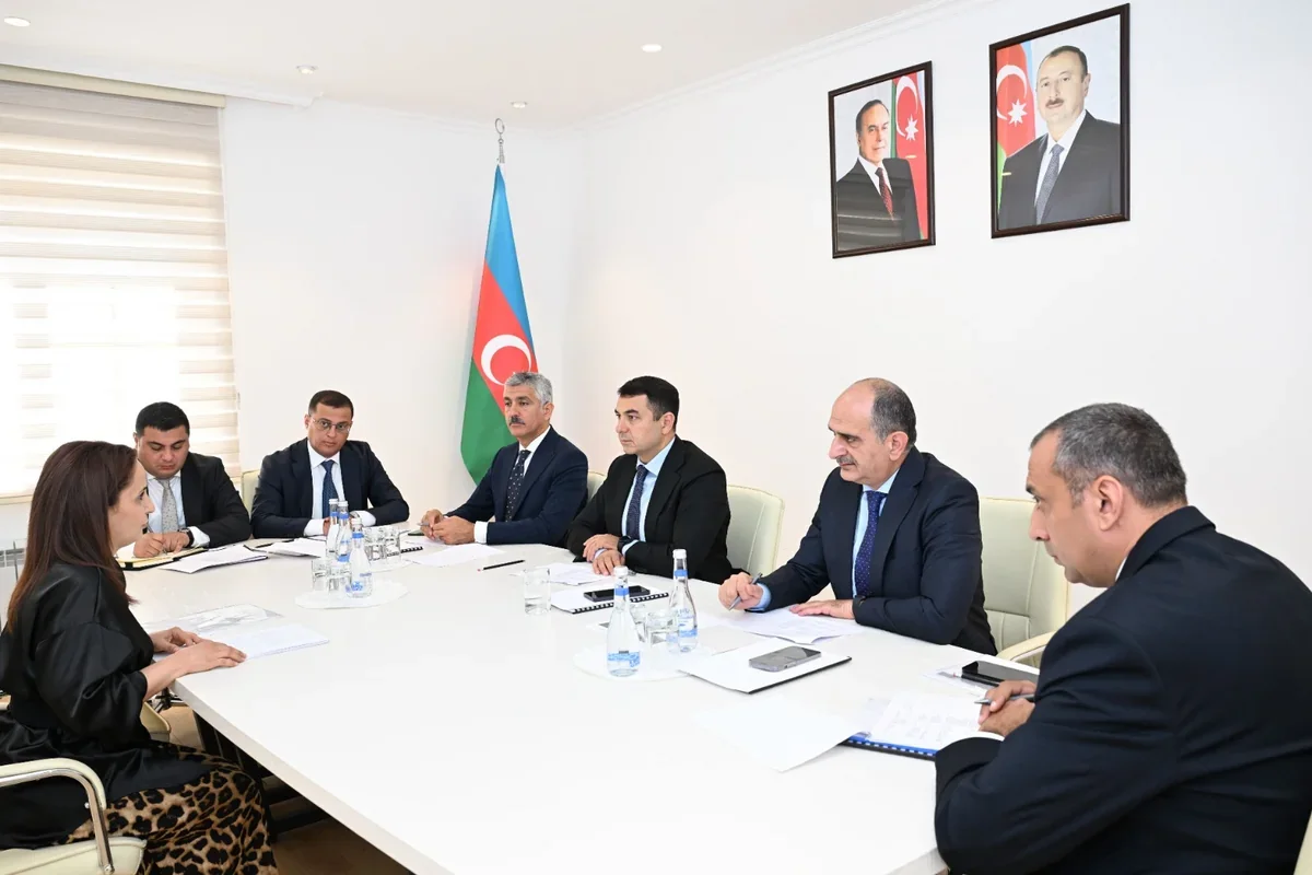 Adil Kərimli Laçında vətəndaşların müraciətlərini dinləyib