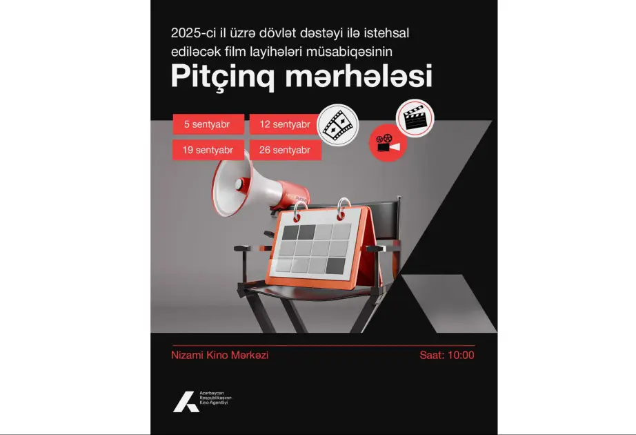 Film layihələrinin pitçinq mərhələsinə start verilir