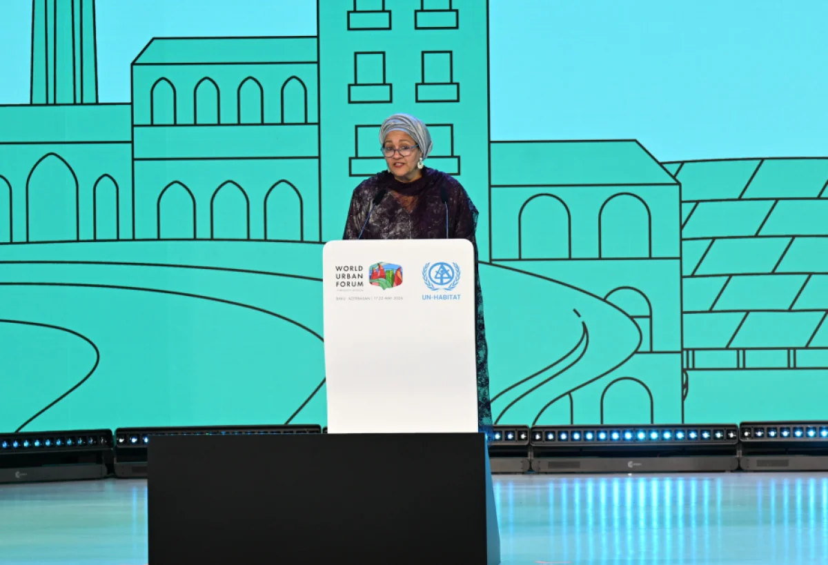 Amina Məhəmməd Bakının müzakirə platforması kimi rolunu qeyd etdi