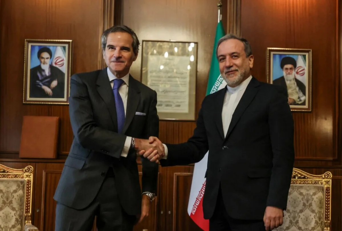 Abbas Araghchi and Rafael Grossi meet in Geneva