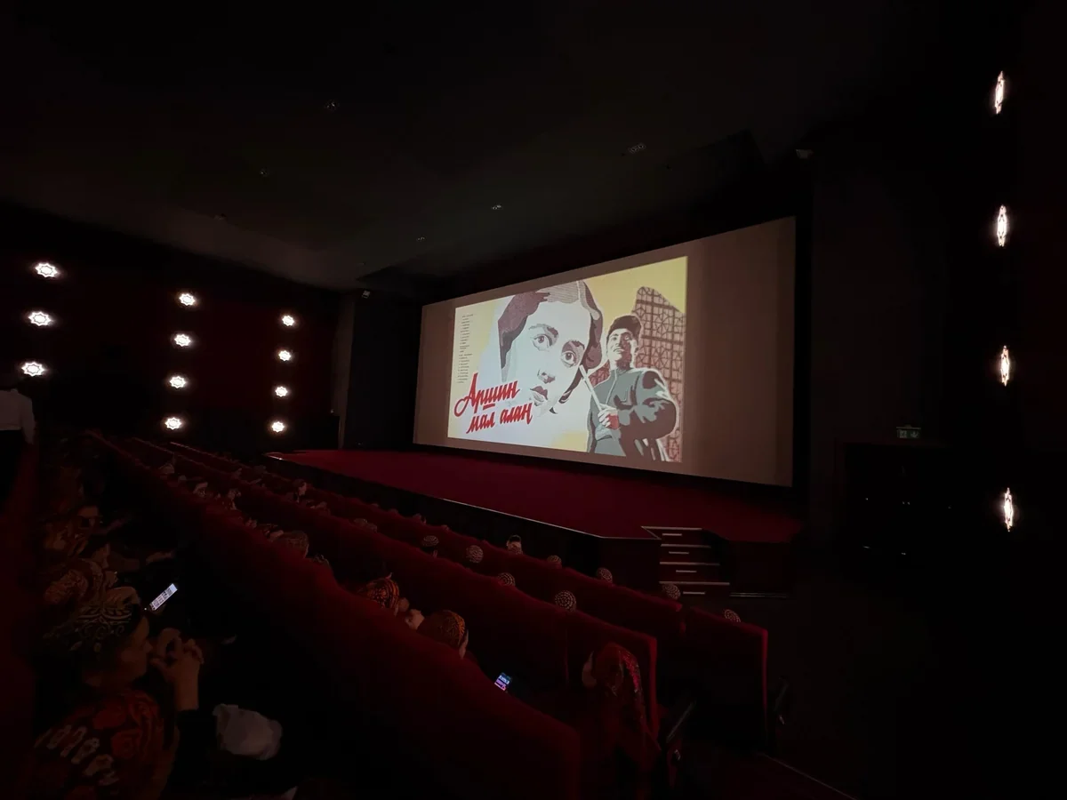 "Arşın mal alan" filmi Türkmənistanda nümayiş olunub