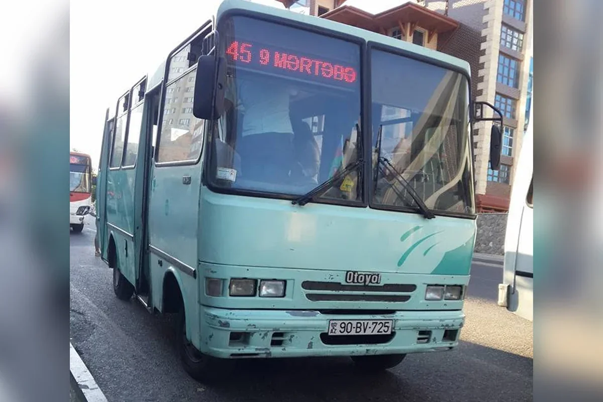 AYNA: Bakıda 45 nömrəli müntəzəm marşrutun avtobusları yenilənir