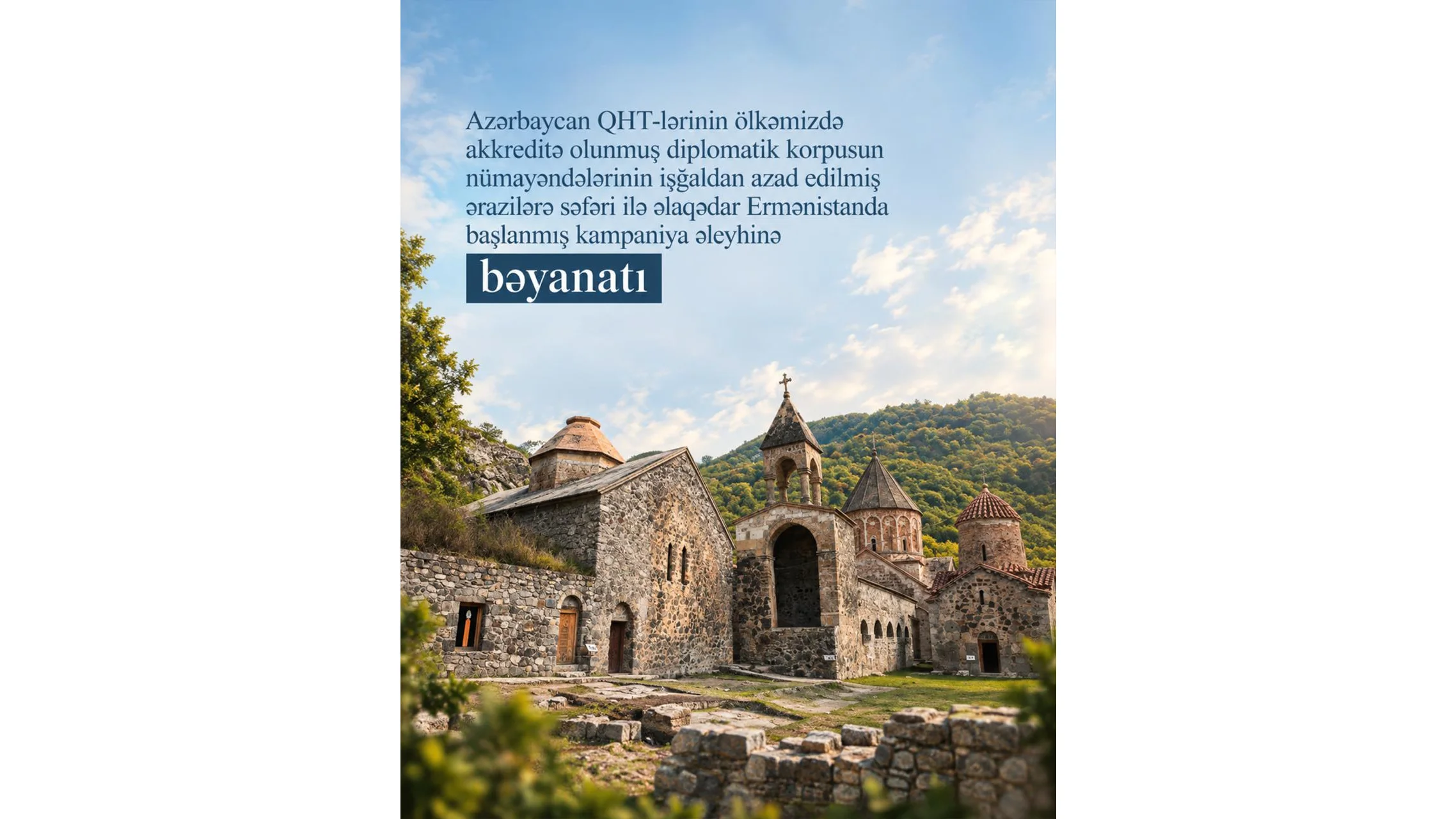 Azərbaycan QHT-lərindən Ermənistandakı kampaniyaya sərt reaksiya