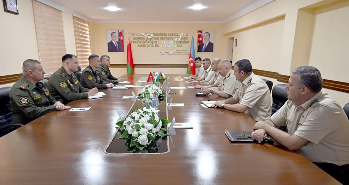 Azerbaijan and Belarus discuss military facility security