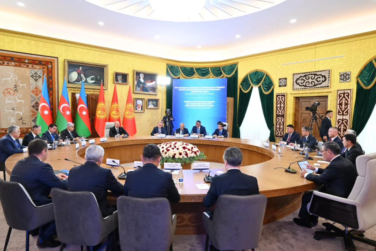Azərbaycan və Qırğızıstan Dövlətlərarası Şuranın 3-cü iclası keçirildi - YENİLƏNİB
