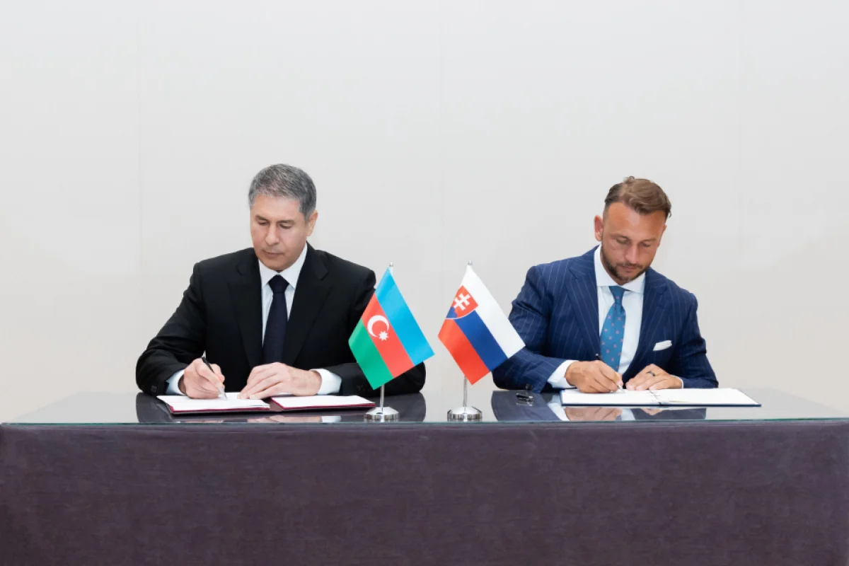 Азербайджан и Словакия подписали меморандум о сотрудничестве