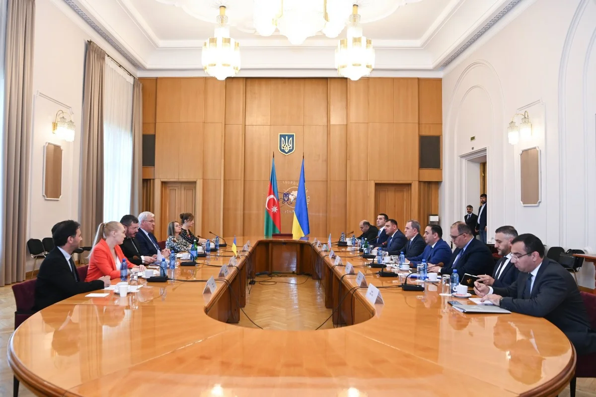 Azərbaycan və Ukrayna xarici işlər nazirlərinin görüşü olub - YENİLƏNİB