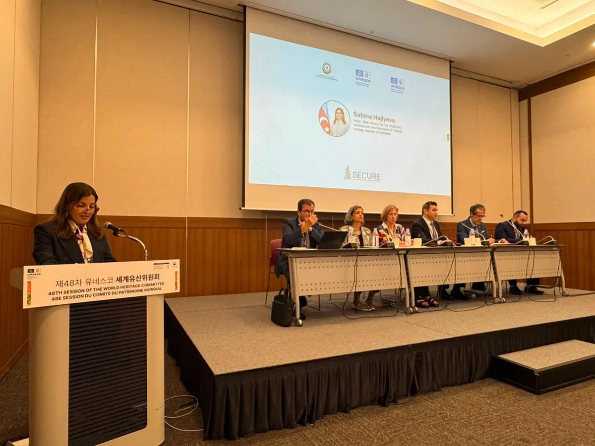 Azerbaijan’s SECURE model presented at UNESCO World Heritage session