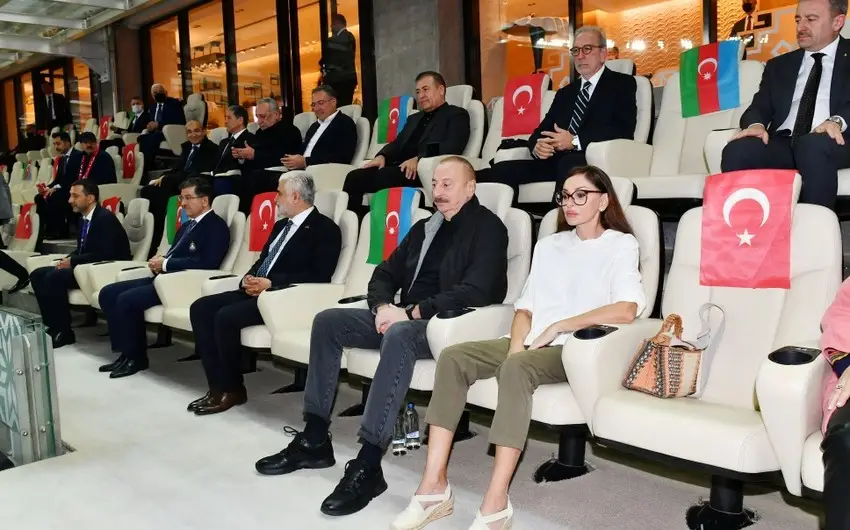 Prezident "Qarabağ" - "Qalatasaray" oyununda