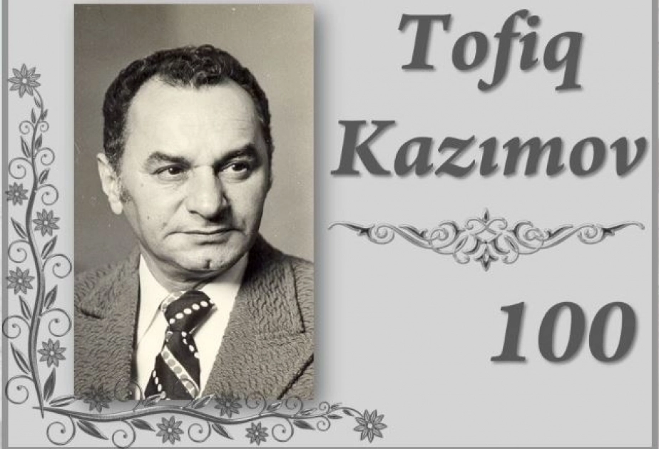 Tofiq Kazımovun yubileyi ilə bağlı sərəncam imzalanıb