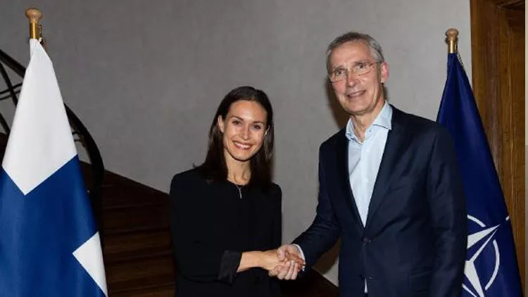 Stoltenberq Finlandiyanın baş naziri ilə görüşüb