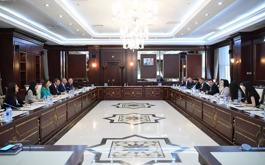 Azərbaycan-İsrail parlamentlərarası münasibətlərin inkişaf etdirilməsi müzakirə olunub