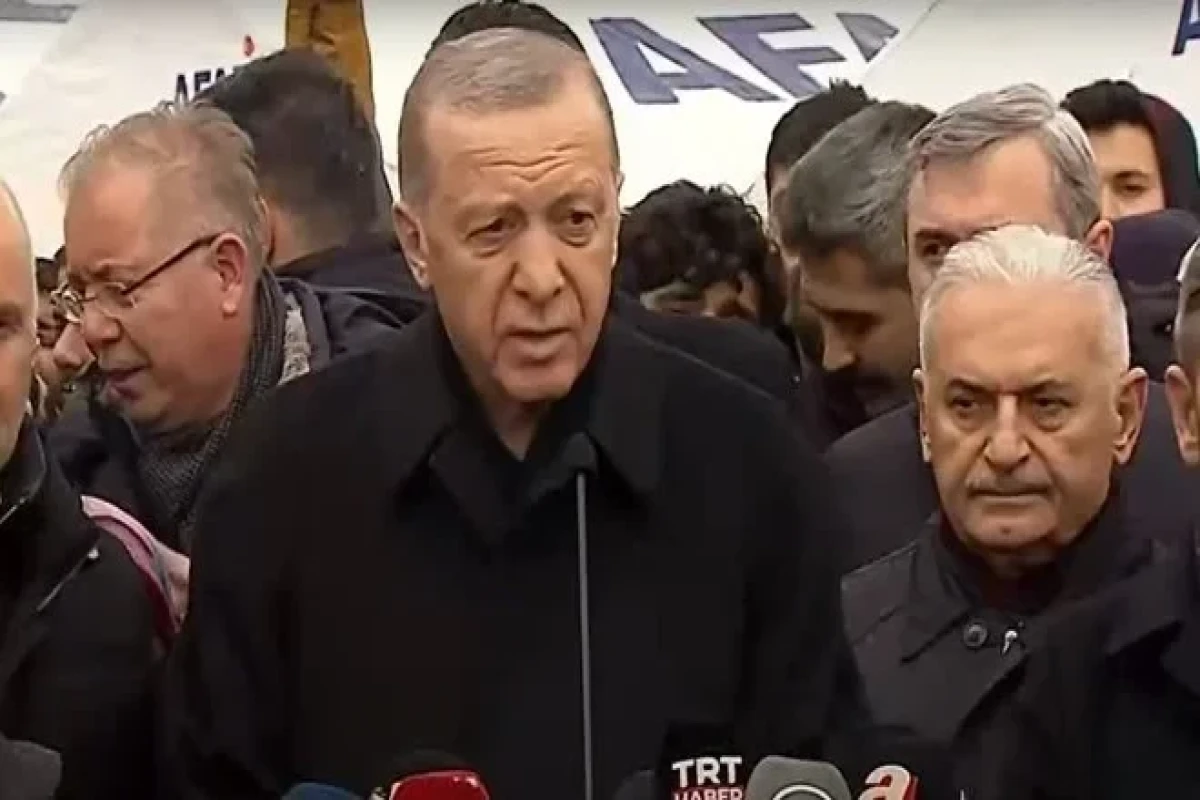 Türkiyə Prezidenti: "Zəlzələdən zərərçəkənlərə bir illik kirayə pulu veriləcək"