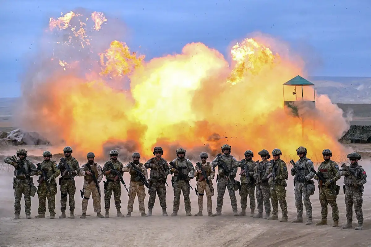 “Sonsuz qardaşlıq - IV” çoxmillətli birgə xüsusi təyinatlı qüvvələr təlimi davam edir