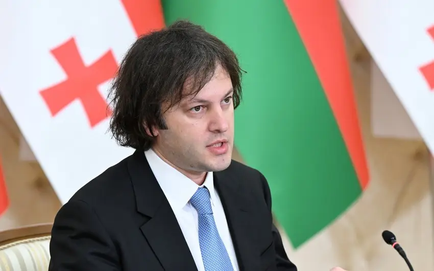 İrakli Kobaxidze: Azərbaycan və Ermənistan arasında tarixi sülh sazişini alqışlayırıq