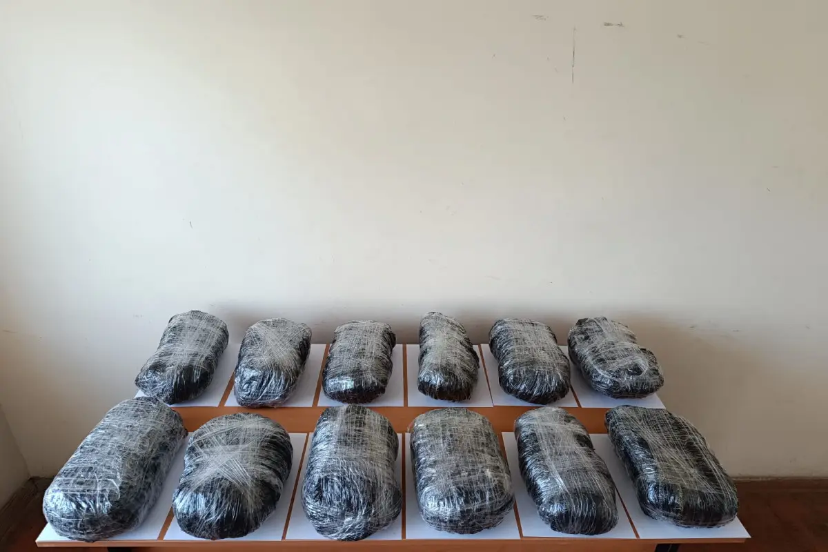 İrandan Azərbaycana PUA ilə narkotik keçirilməsinin qarşısı alınıb - FOTO