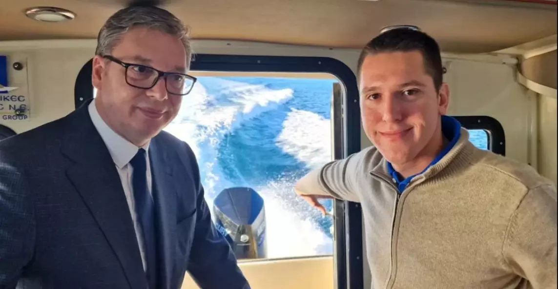 Serbiya prezidentinin oğlu həbs edilib