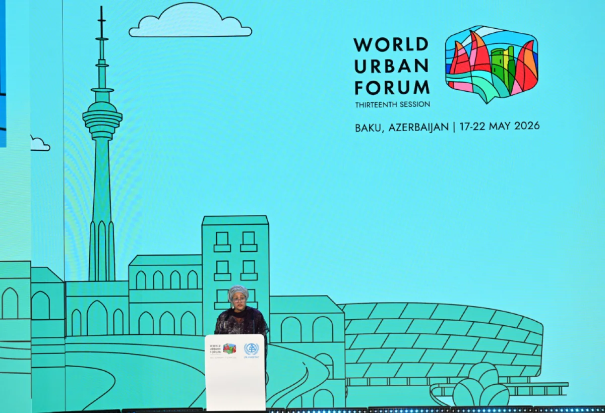 Bakı WUF13-də dayanıqlılıq nümunəsi kimi təqdim olundu