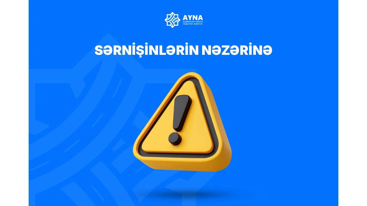Bakıda 3 marşrutun hərəkət istiqaməti dəyişdirilir