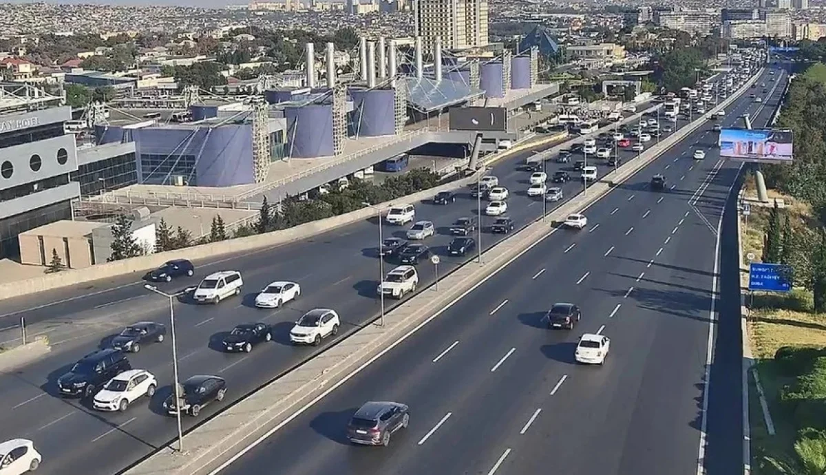 Bakıda bu yollarda tıxac müşahidə olunur