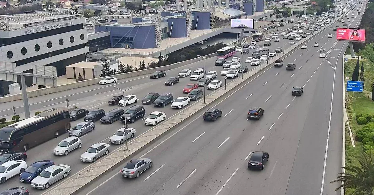 Bakıda hansı yollarda tıxac var? – Sürücülərin nəzərinə