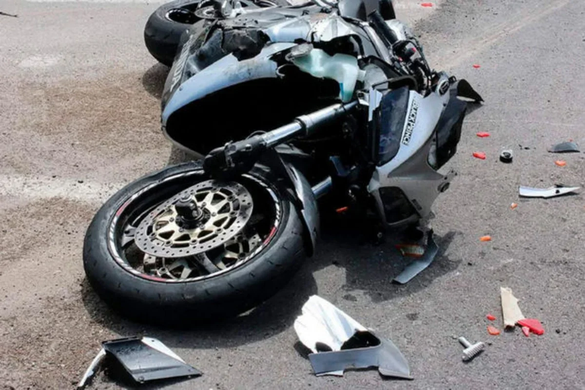 Bakıda motosiklet qəzası: Sürücü öldü