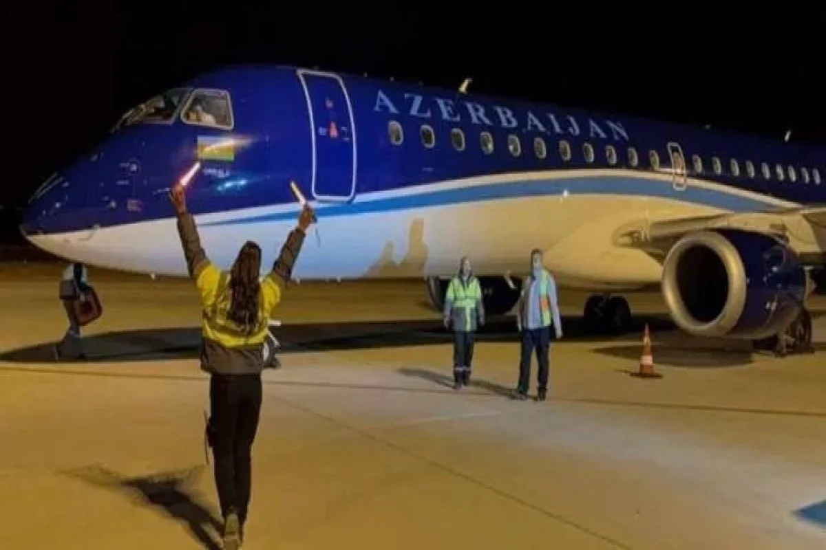Bakı-Iğdır reysi: İlk təyyarə eniş etdi