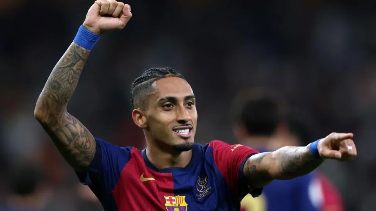 Saudi Arabian clubs eye Barcelona star Raphinha