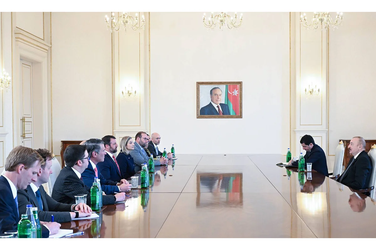 Prezident ABŞ nümayəndə heyətini qəbul edib