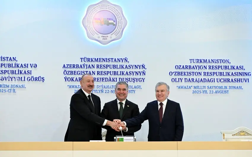 Azərbaycan, Türkmənistan və Özbəkistan ticari-iqtisadi əməkdaşlığı genişləndirmək üçün birgə müəssisələr yaradacaq