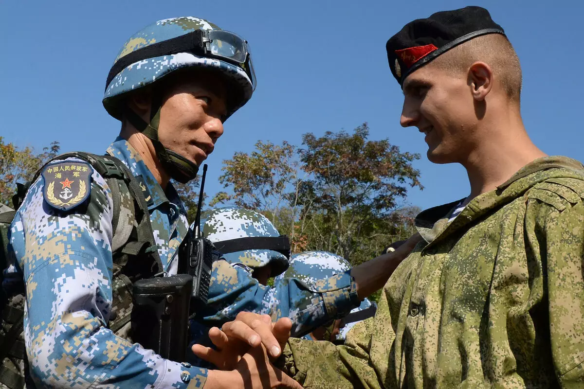 ABŞ Rusiya və Çin arasında birgə hərbi təlimlərdən narahatdır