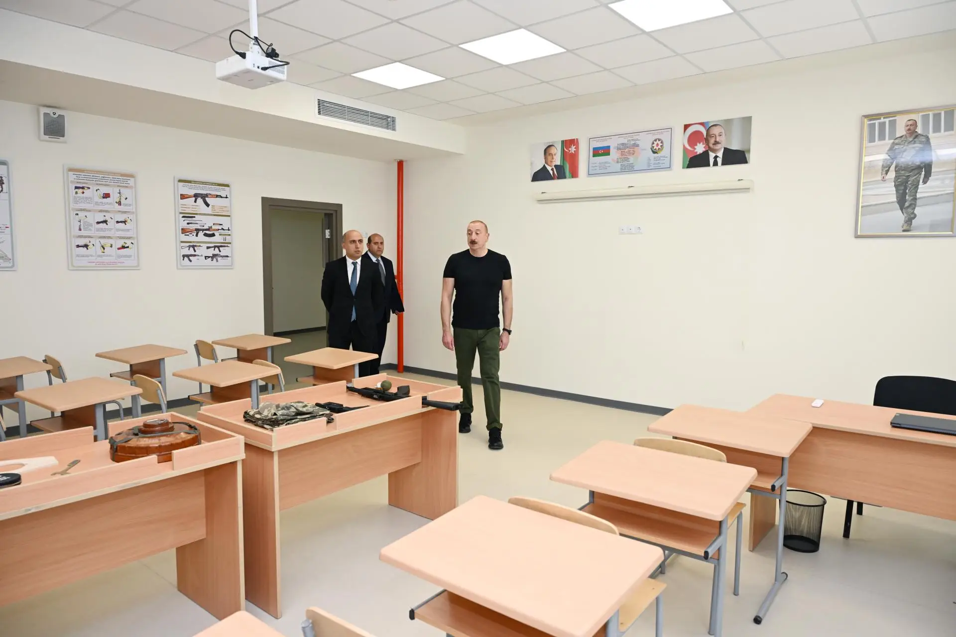 Ağdam şəhər 1 nömrəli tam orta məktəbin binasının açılışı olub - FOTOLAR