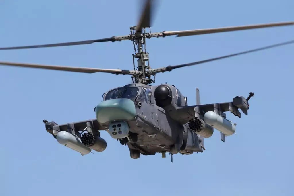 Ka-52M helikopterləri Kursk sərhəd bölgəsində Ukraynanın şəxsi heyətini və texnikasını vurub
