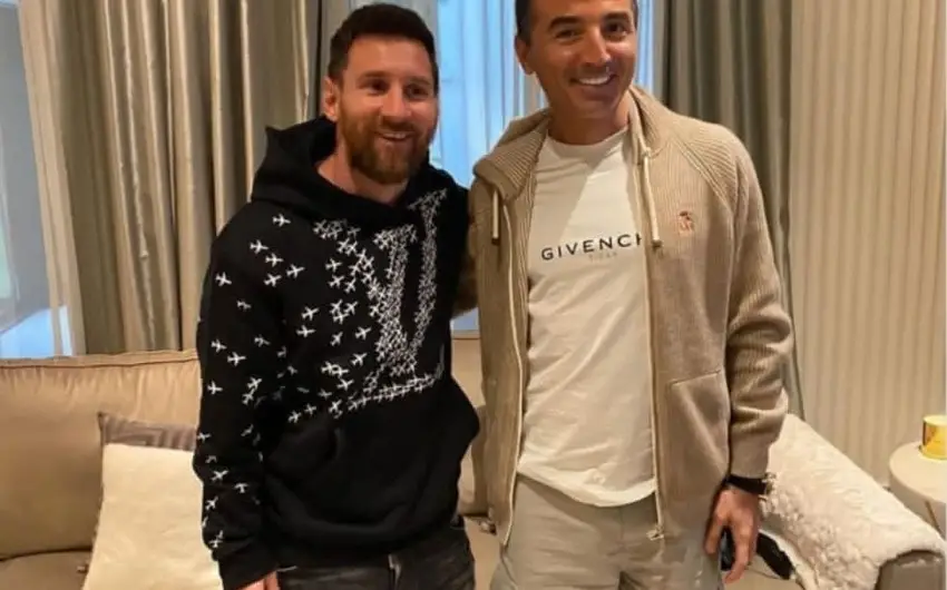 Azərbaycanlı iş adamı Messinin qonağı olub