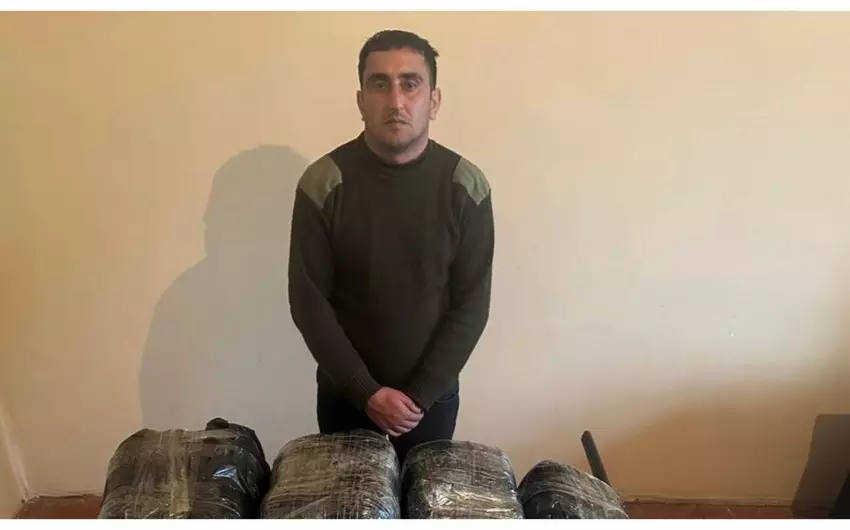 Xəzər dənizi vasitəsilə 29 kiloqram narkotikin Azərbaycana gətirilməsinin qarşısı alınıb