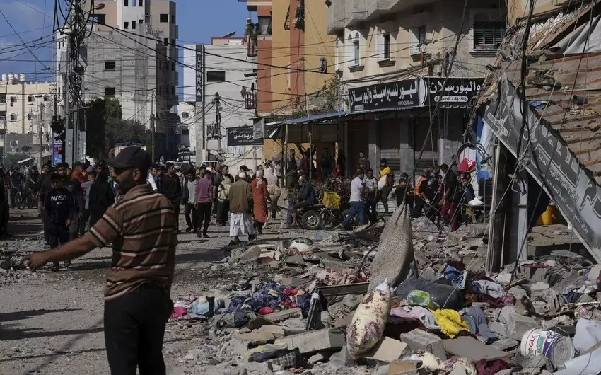 İsrailin Qəzzanın cənubuna endirdiyi zərbə nəticəsində 20 nəfər ölüb