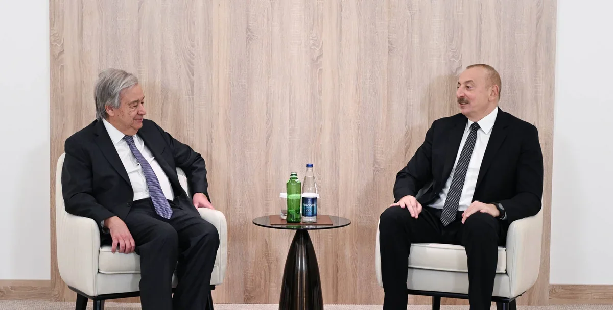 BMT-nin Baş katibi İlham Əliyevi təbrik edib