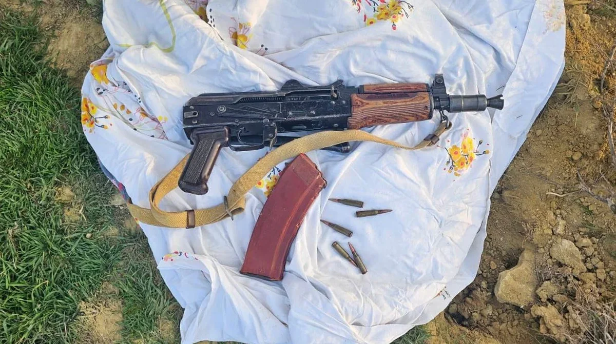 Buzovnada məhkumun avtomatı tapıldı