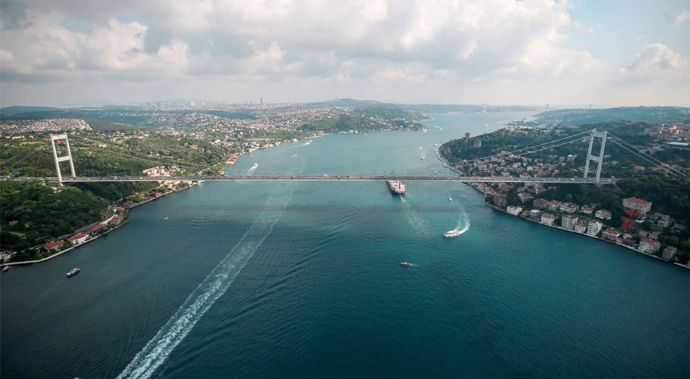 İstanbulda dəniz geri çəkilir