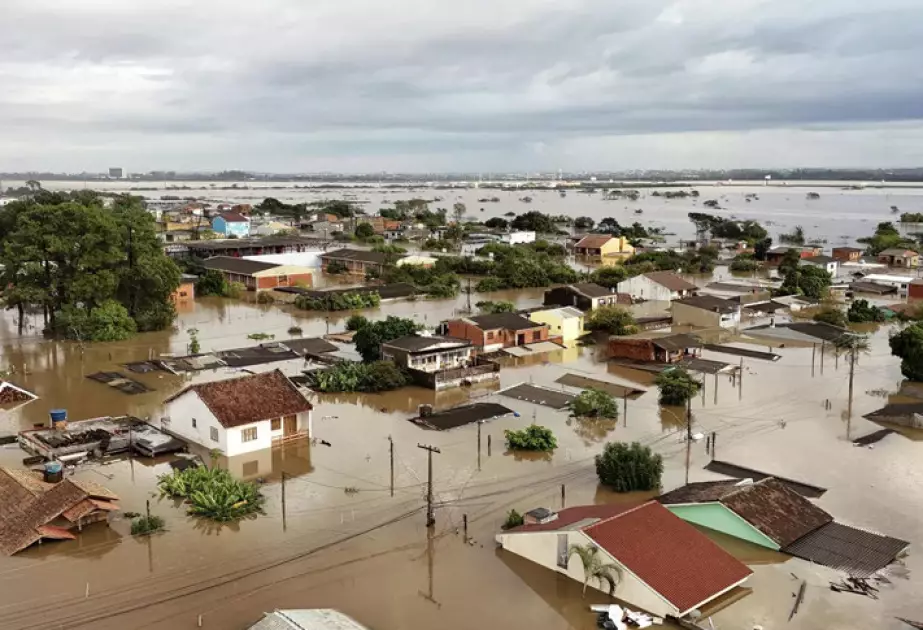 Braziliyada baş verən dəhşətli daşqınlar Argentina və Uruqvaya təsir edib