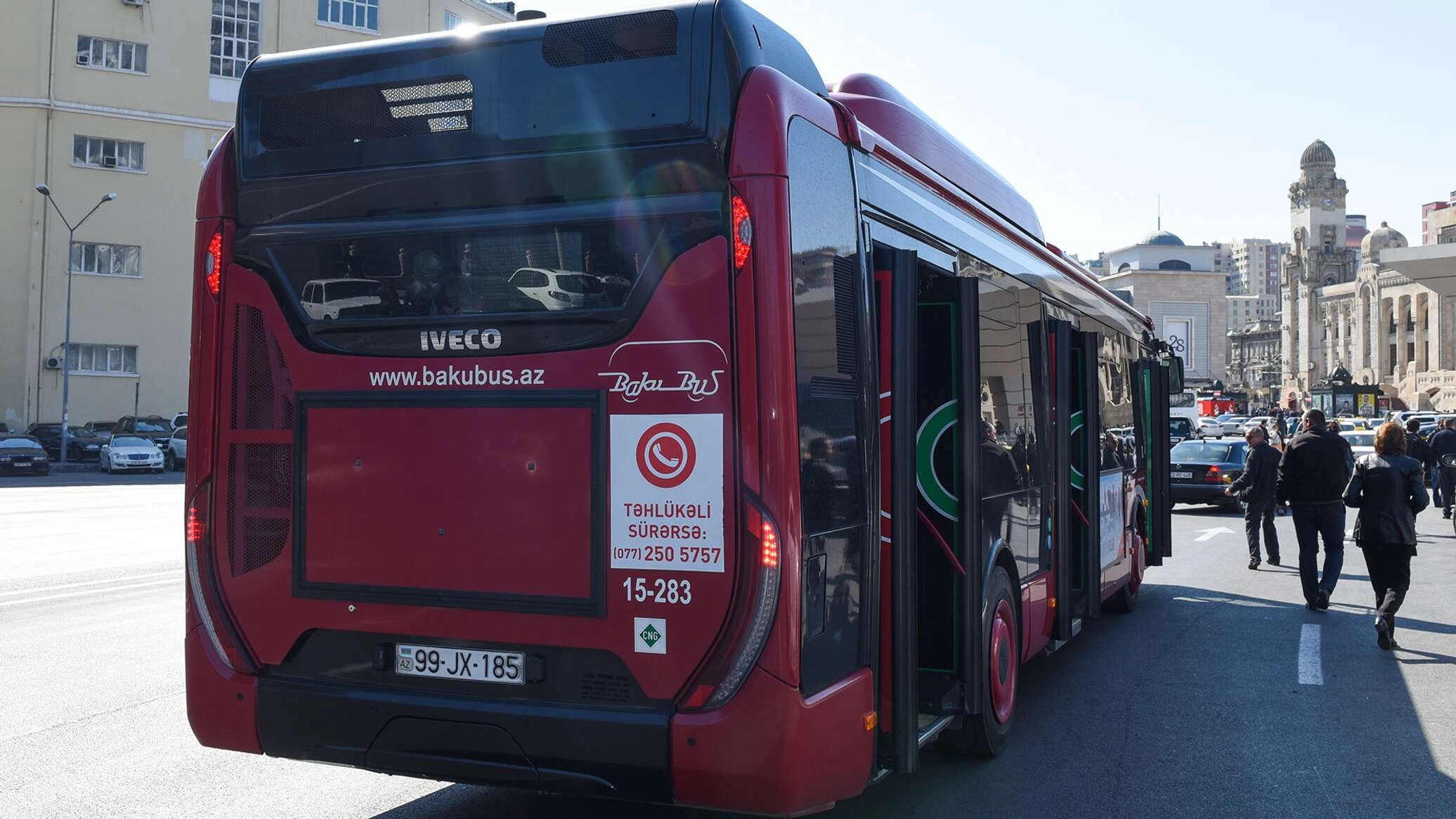 Avtobusların hərəkət intervalında gecikmələr var