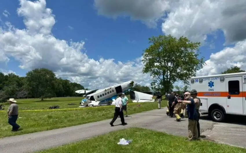 ABŞ-də 6 nəfərin olduğu təyyarə qəzaya uğrayıb