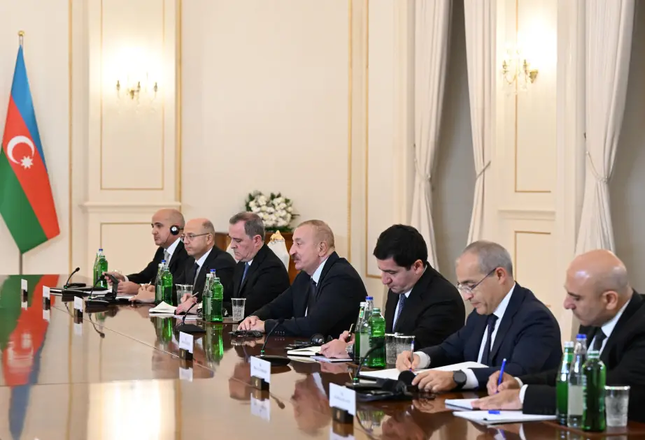Prezident: Bu gün İtaliya-Azərbaycan əlaqələrinin inkişafı göz qabağındadır
