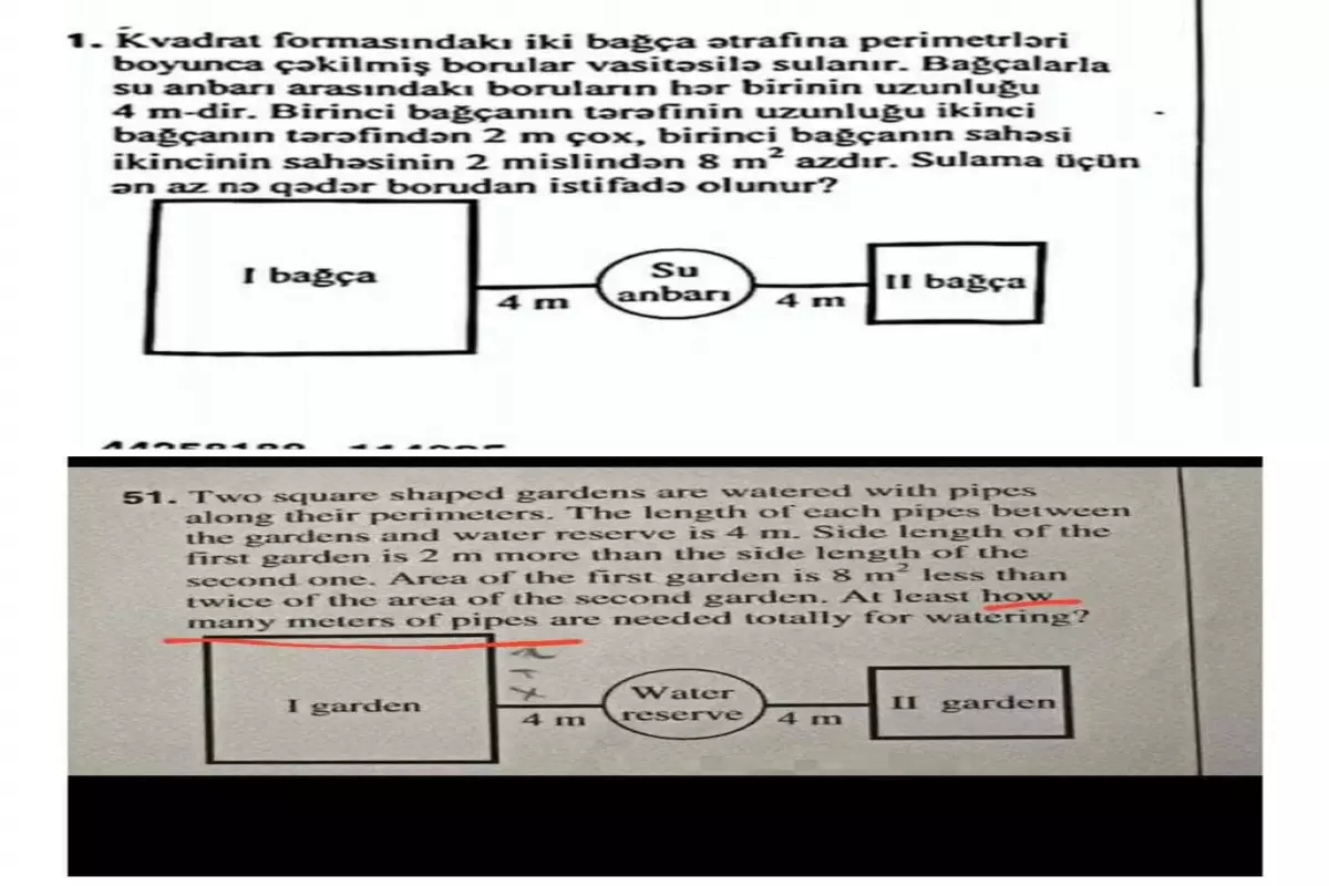 DİM plagiat olduğu iddia edilən sualla bağlı açıqlama verib