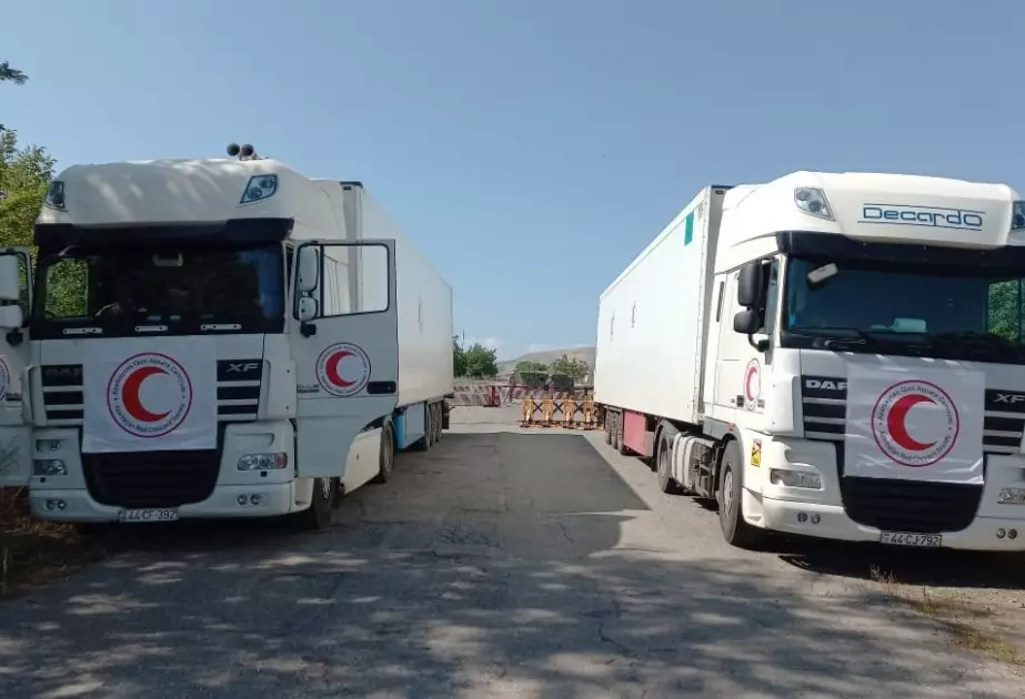 Qarabağda yaşayan erməni əsilli sakinlər üçün göndərilən ərzaq yükü 6 gündür Ağdam-Xankəndi yolunda gözləyir