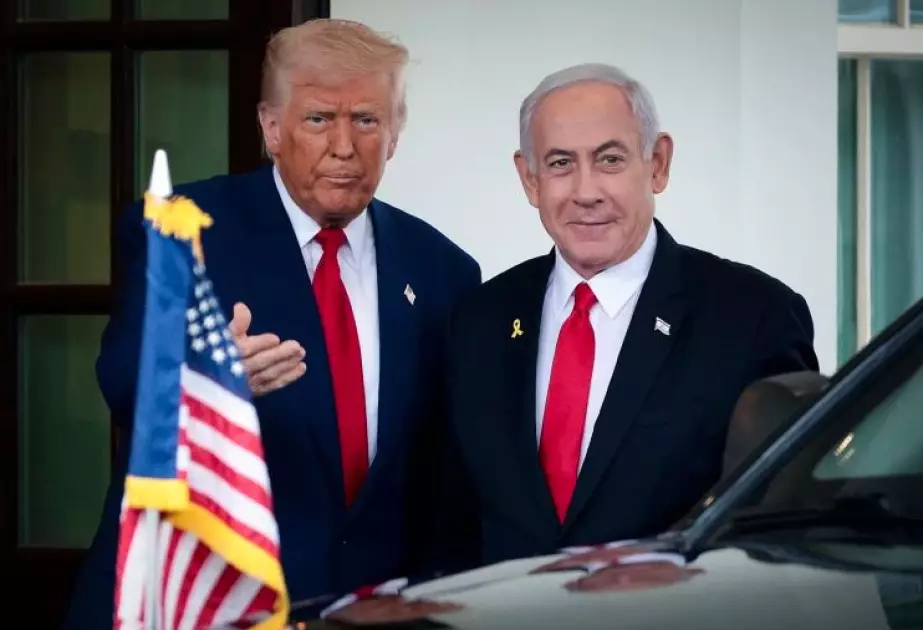 Ağ evdə Trampla Netanyahu arasında görüş keçirilir