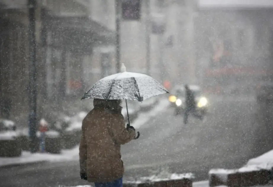 Bakıətrafı ərazilərdə sulu qar yağacaq - SABAHIN HAVASI