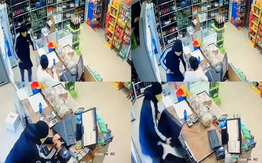 Bakıda satıcını bıçaqla hədələyib kassa aparatını ələ keçirməkdə şübhəli bilinən şəxs saxlanılıb