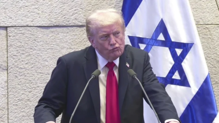 İsraildə Trampın çıxışı zamanı təxribata cəhd olundu